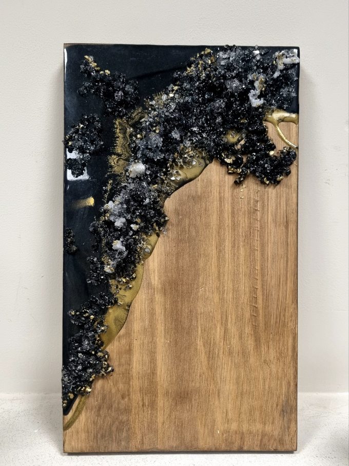 Planche à Apéro Noir - Fusion Minéral