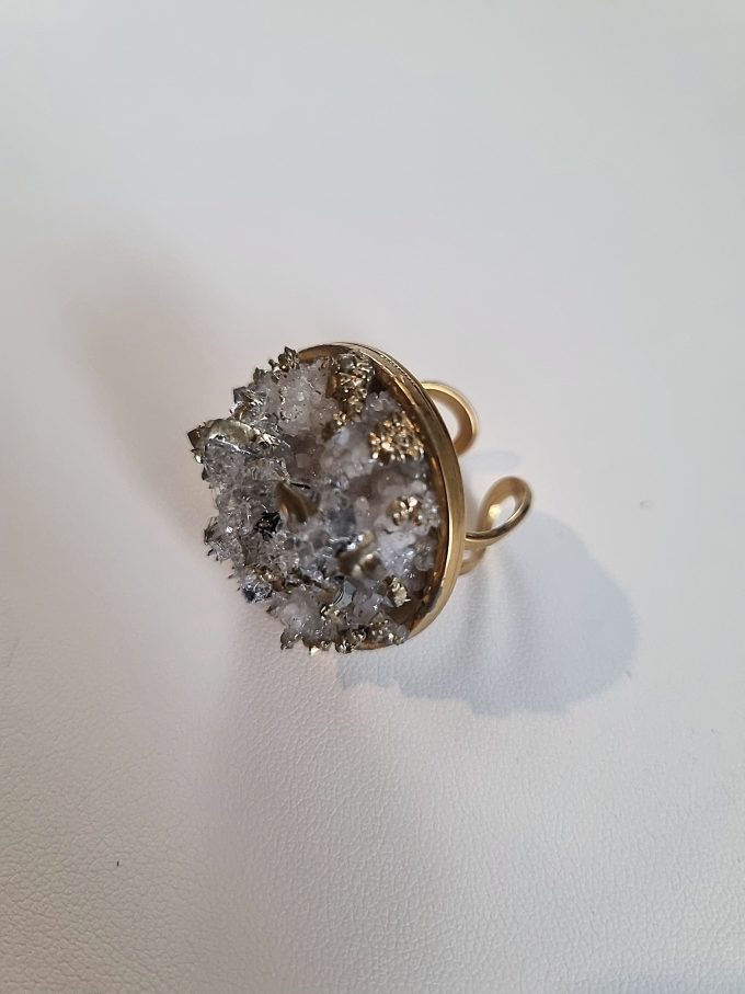 Cristalline Quartz -
Grande Bague
