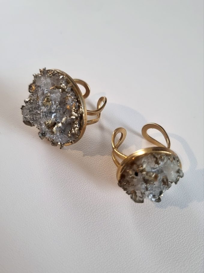 Cristalline Quartz -
Grande Bague