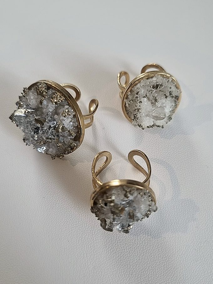Cristalline Quartz -
Bague