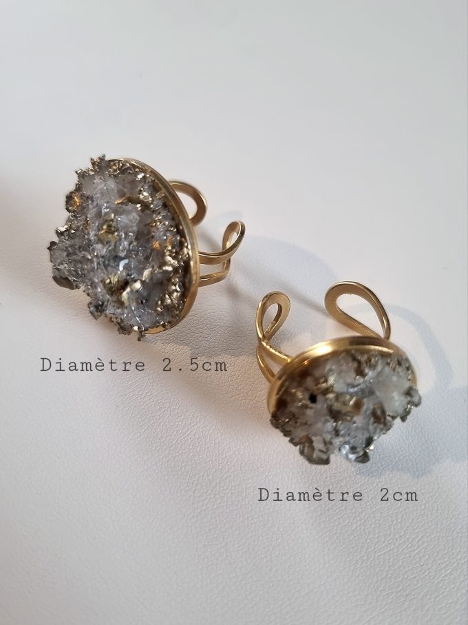 Cristalline Quartz -
Grande Bague