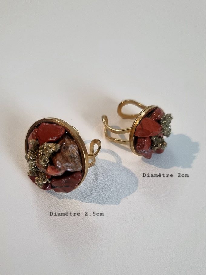 jaspe rouge
bague