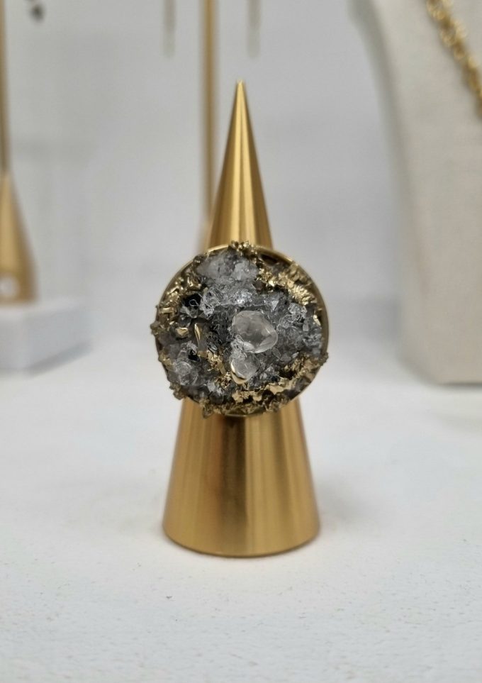 Cristalline Quartz -
Grande Bague