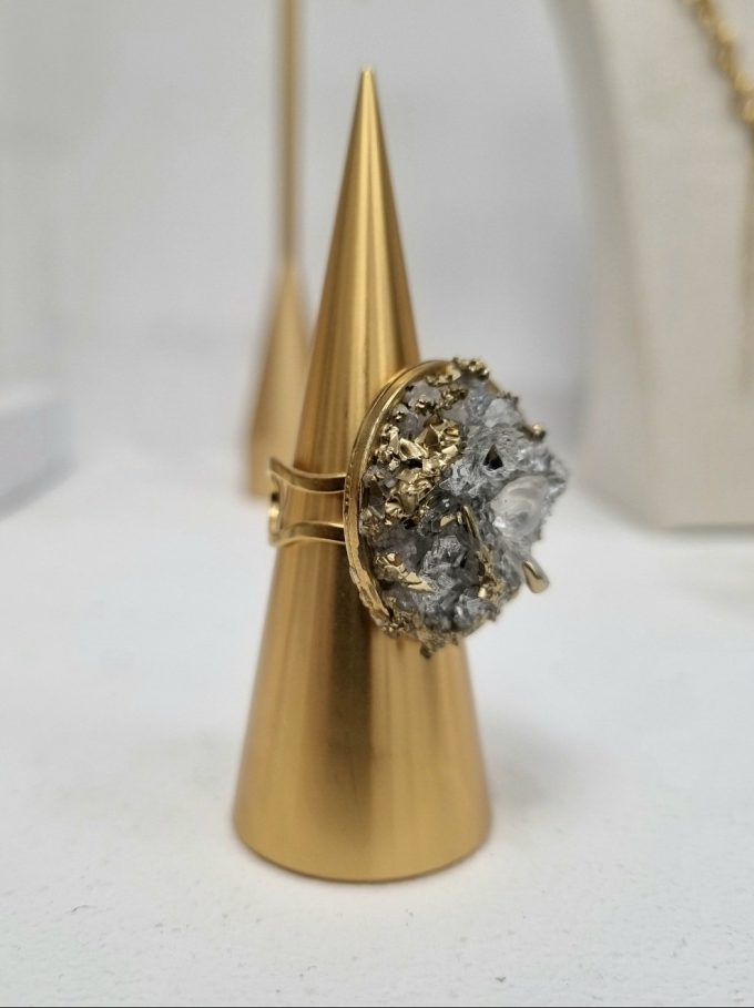 Cristalline Quartz -
Grande Bague