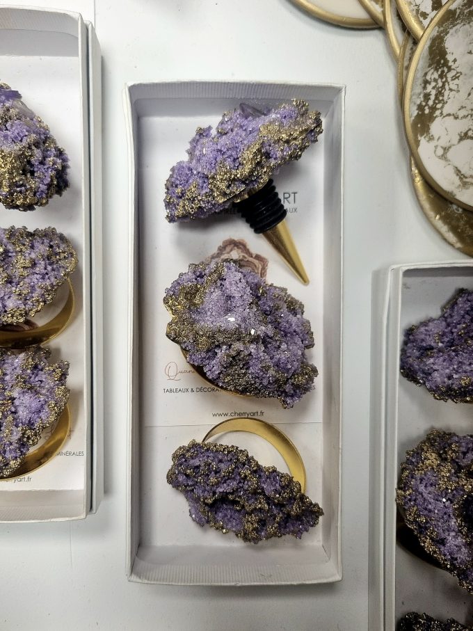 Trio Minyrite violet