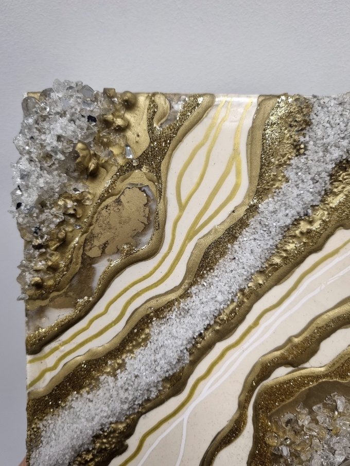 Golden Aghate 3D extra Quartz