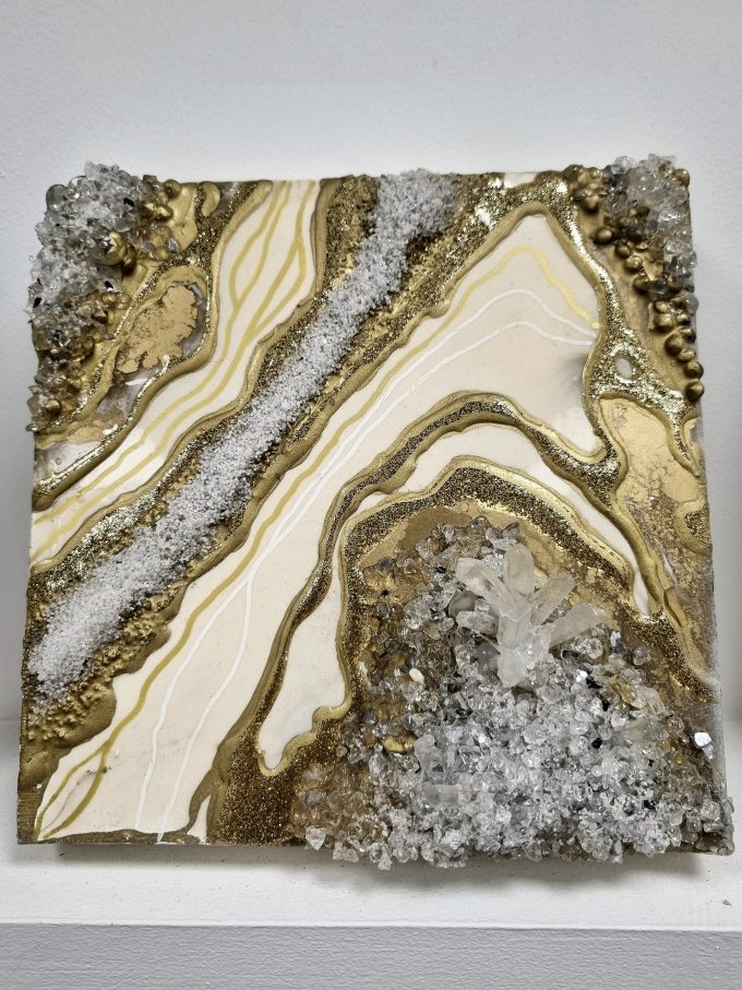 Golden Aghate 3D extra Quartz