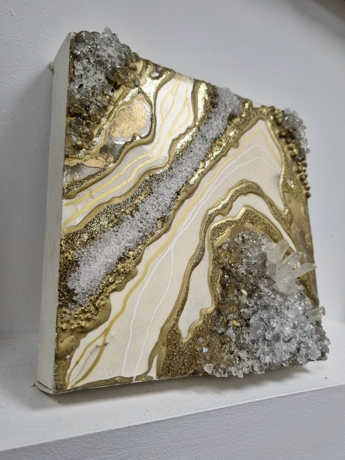 Golden Aghate 3D extra Quartz