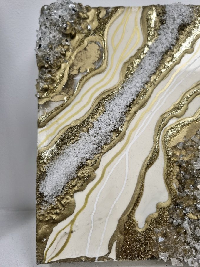 Golden Aghate 3D extra Quartz