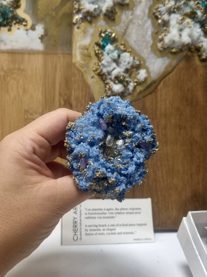 "Mineryte" capsules de bouteille bleu