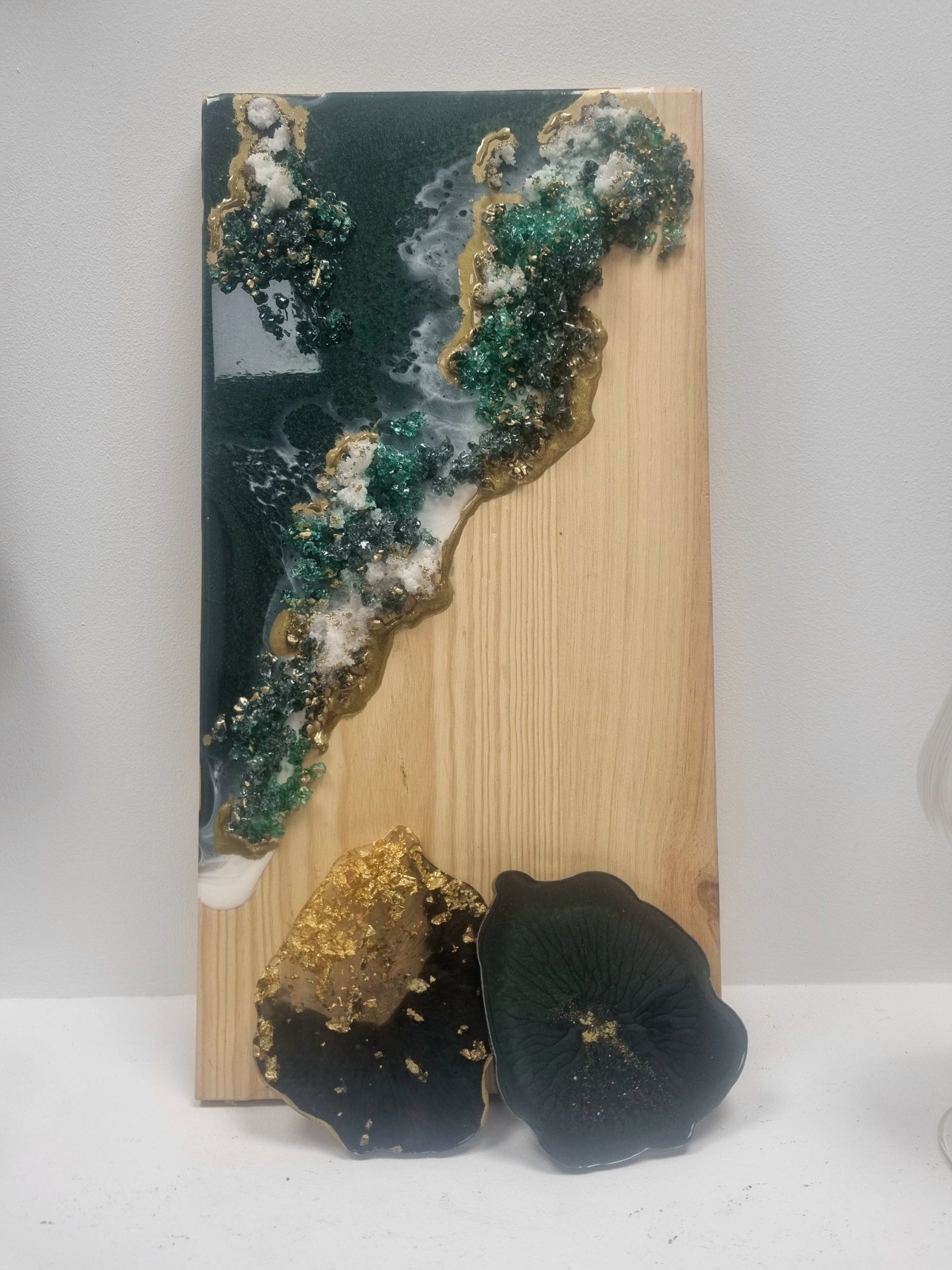 Coffret XL planche vert maquis